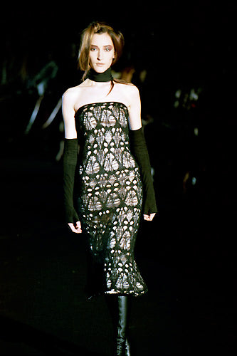 Alessandro Dell'Acqua 1999 Runway Knit Dress