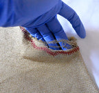 Prada SS 1998 Sheer Gold Lurex Skirt Set