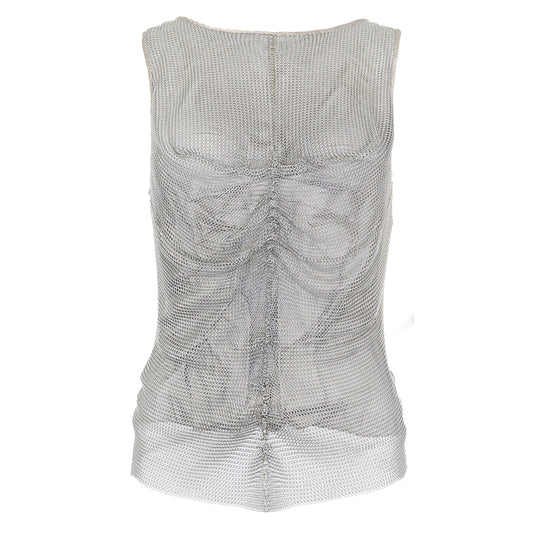 Prada FW 2002 Sculpted Chainmail Blouse