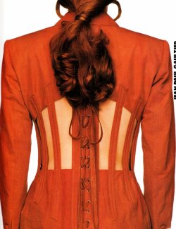 JEAN PAUL GAULTIER SS 1989 Cage Corset Waistcoat Vest