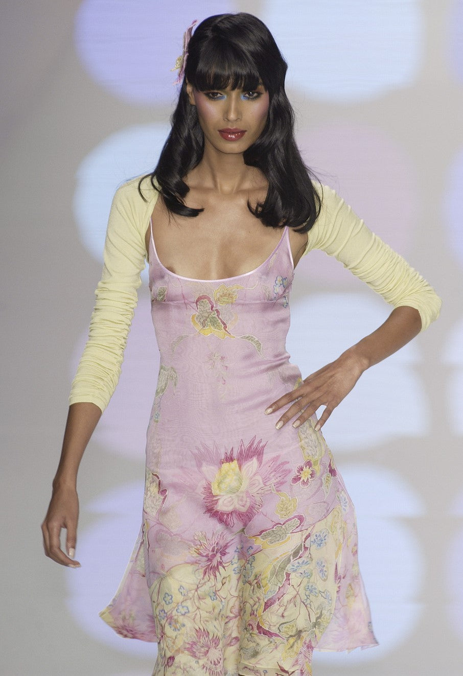 Valentino SS 2004 Silk Skirt