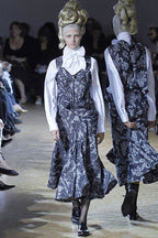 JUNYA WATANABE FW 2007 Tapestry Articulated Dress