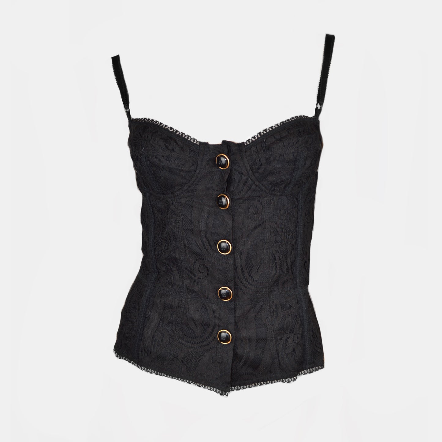 D&G LACE BUSTIER