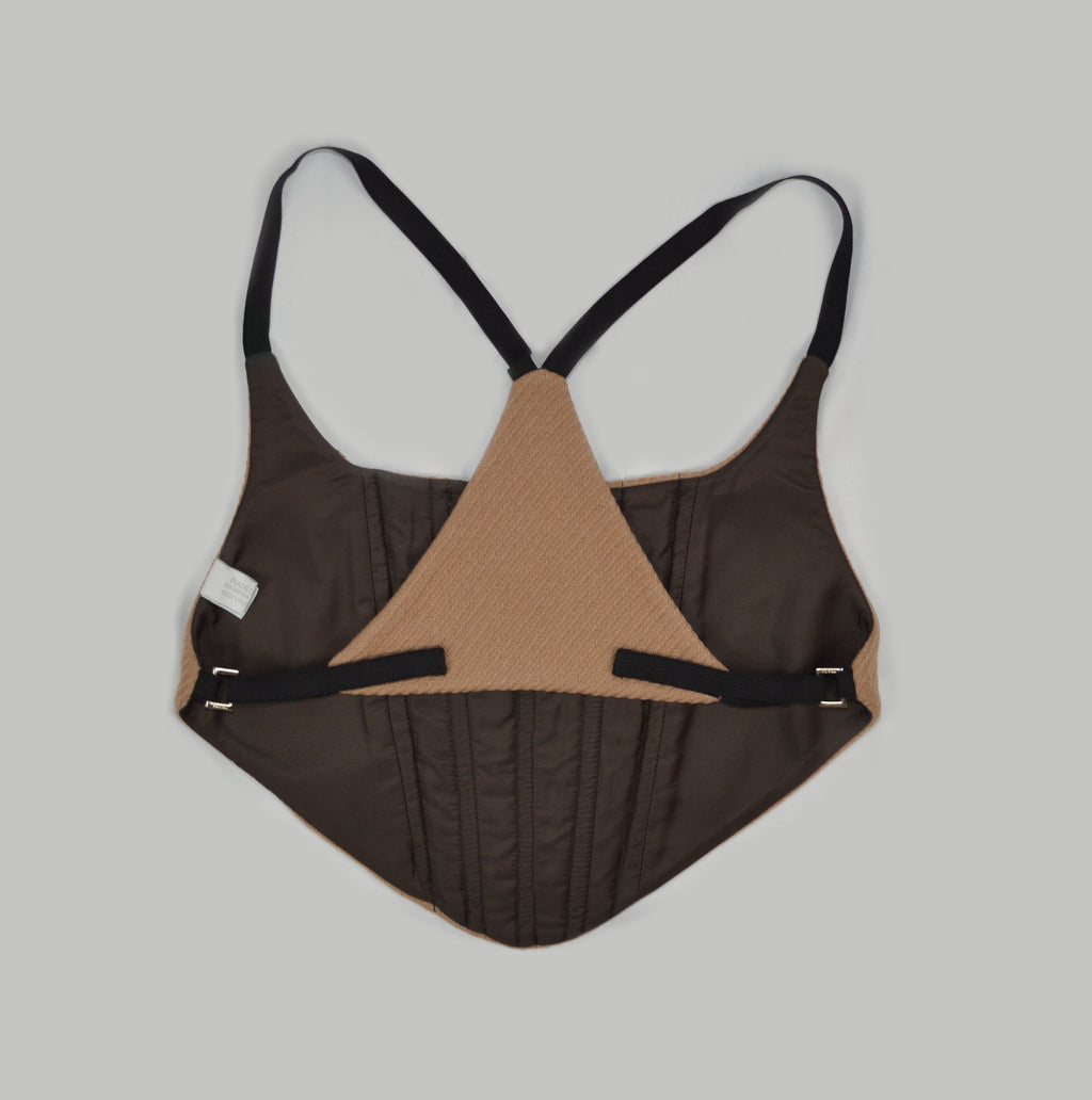 PRADA FW99 WOOL CORSET