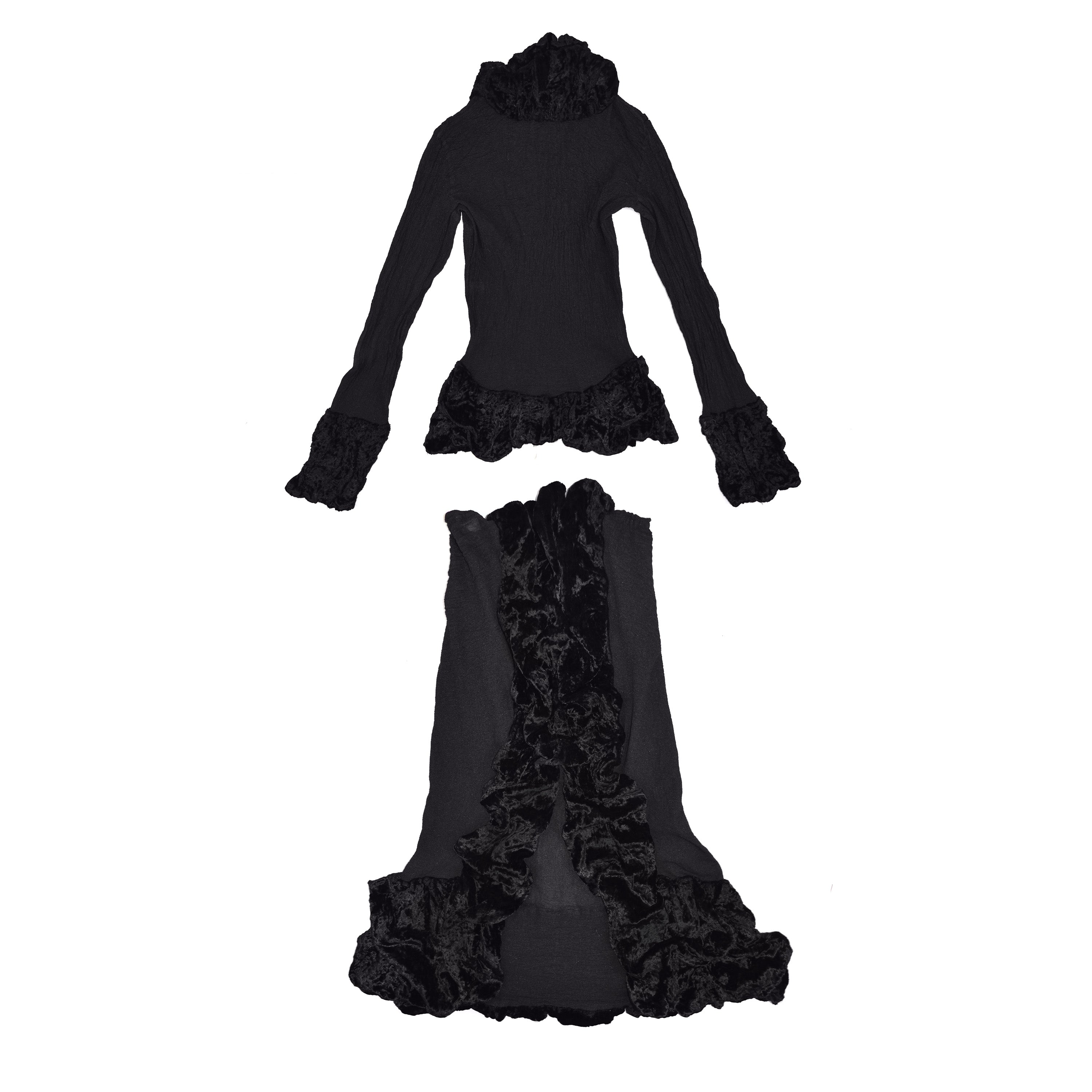 YOSHIKI HISHINUMA VELVET SET