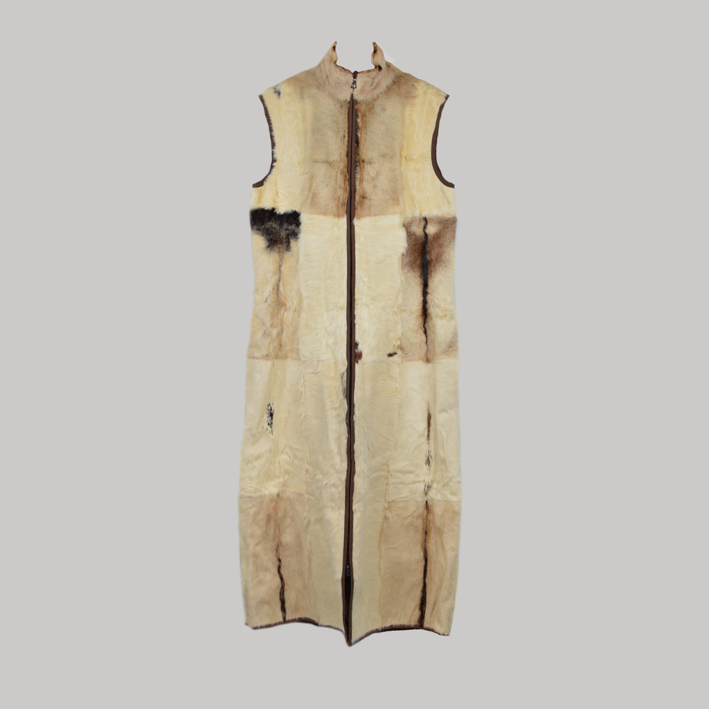 MIU MIU FW99 FUR COAT DRESS