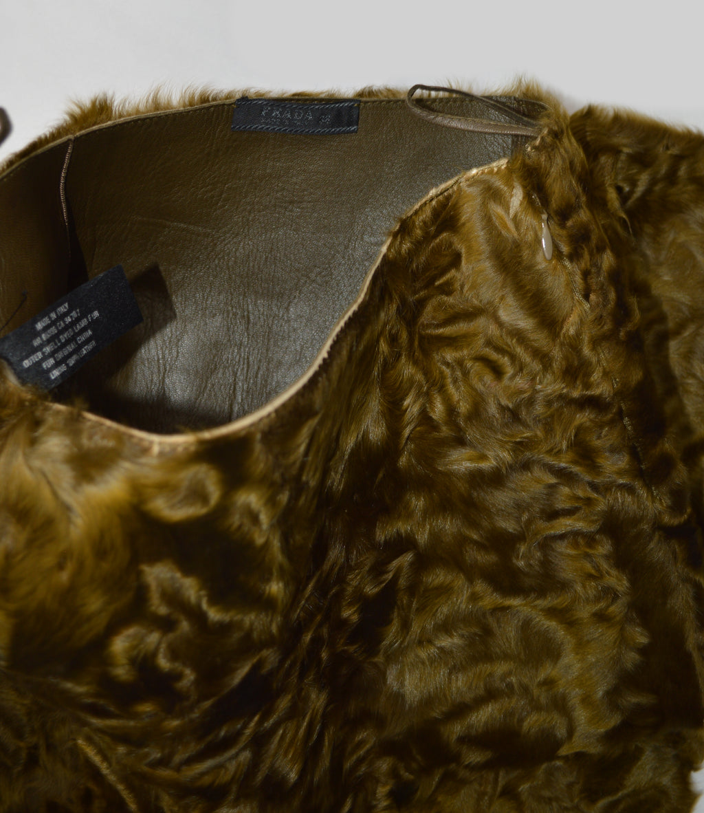 PRADA FW99 FUR SKIRT