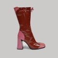 PRADA FW99 PINK PATENT BOOTS