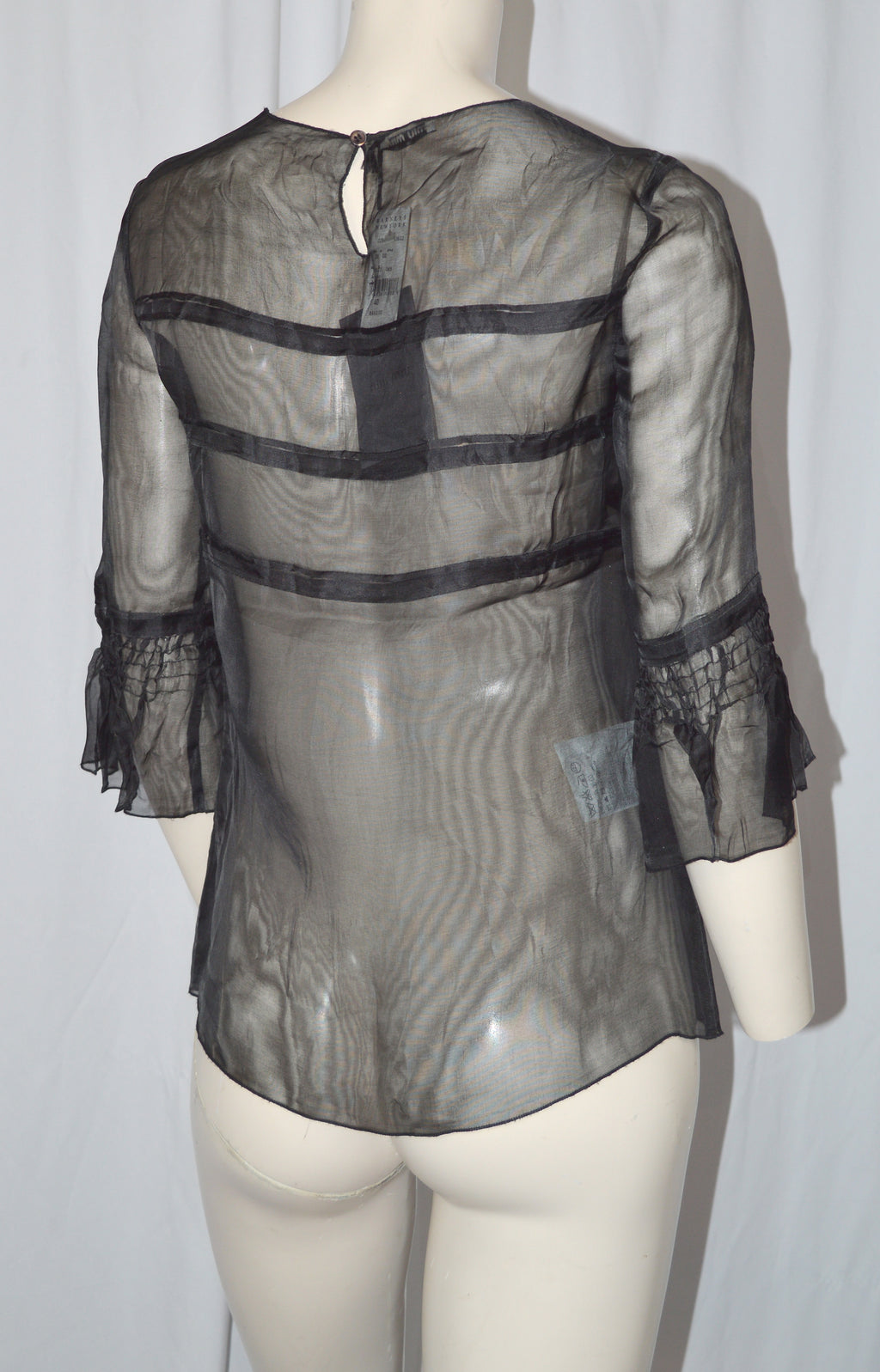 MIU MIU FW 2005 Organza blouse