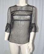 MIU MIU FW 2005 Organza blouse