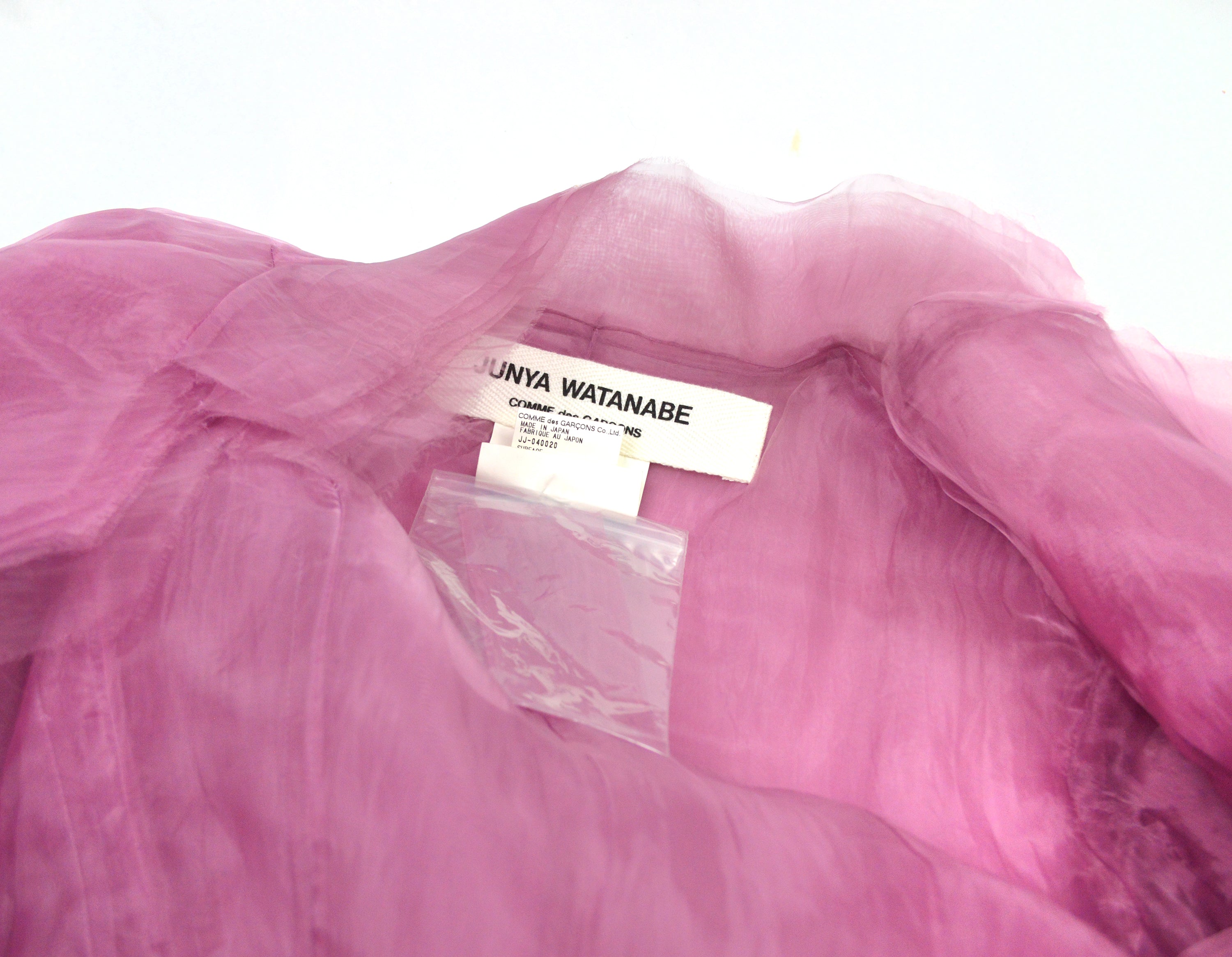 JUNYA WATANABE FW 2000 Layered Organza Blazer