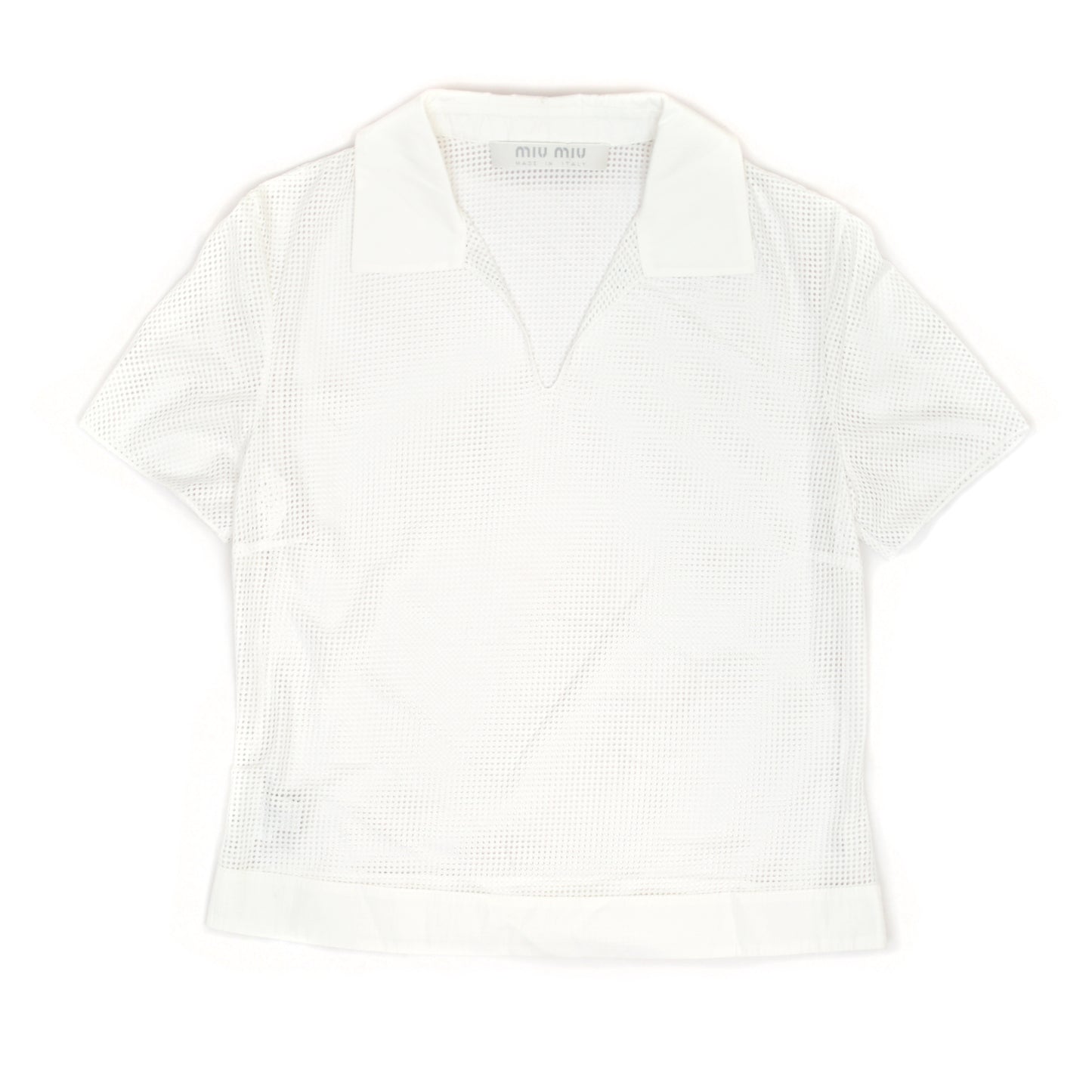 MIU MIU SS 2000 Mesh Top
