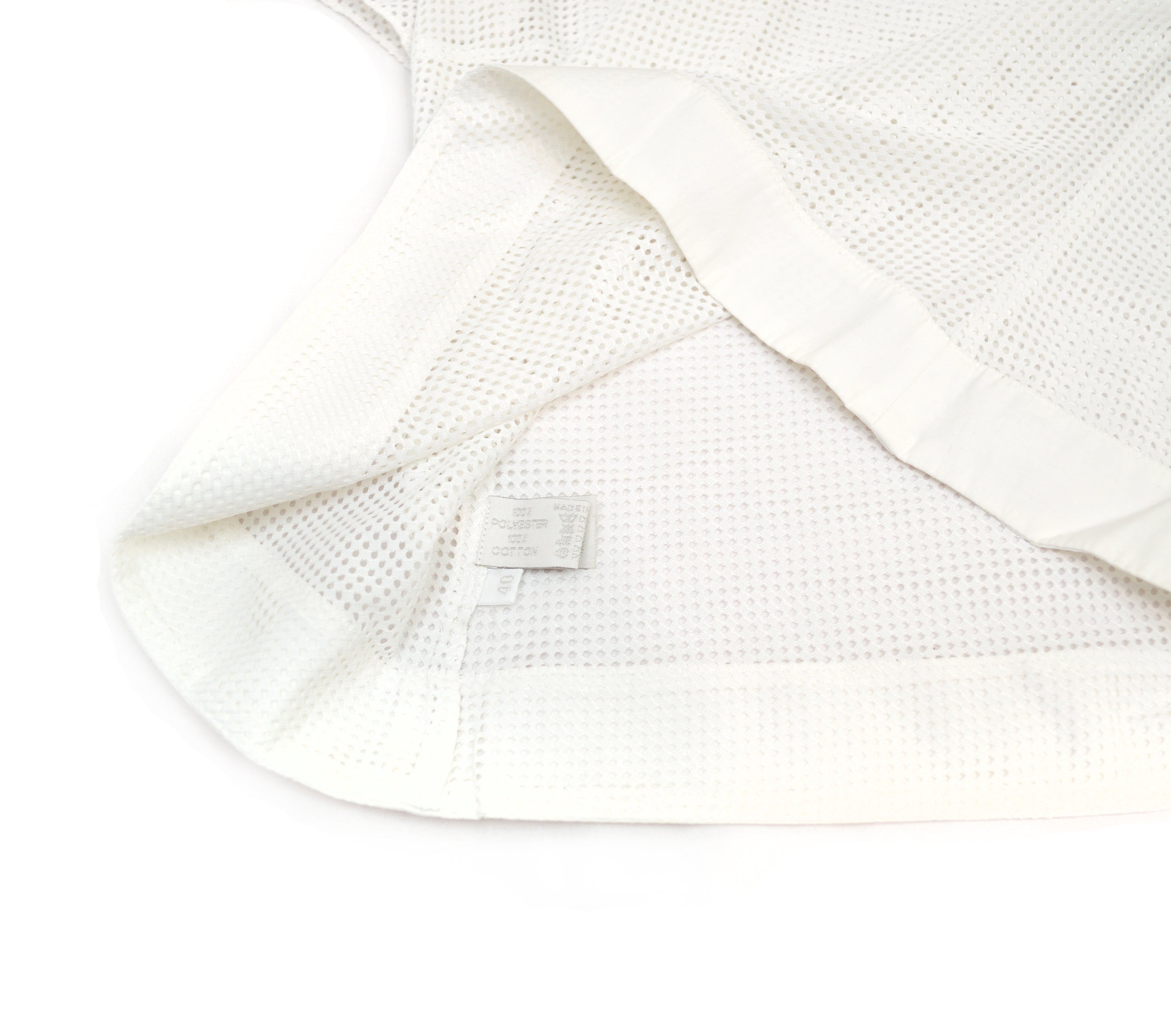 miu miu メッシュタンクトップ ホワイト MIU MIU SS 2000 Mesh Top – Anteactus