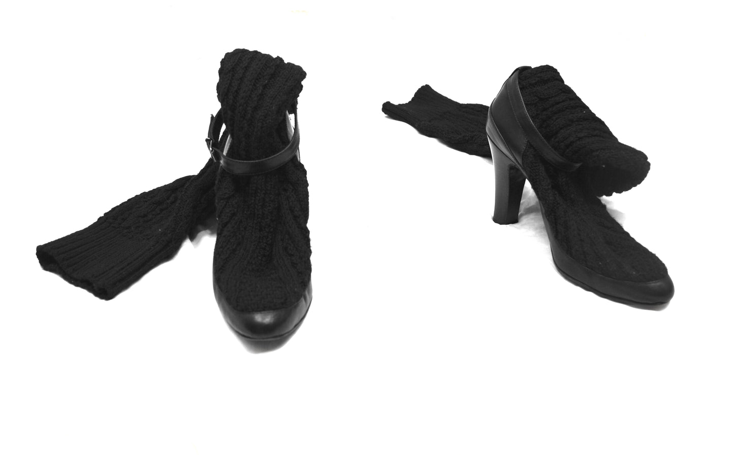 Veronique Branquinho FW 2006 Knit Boots