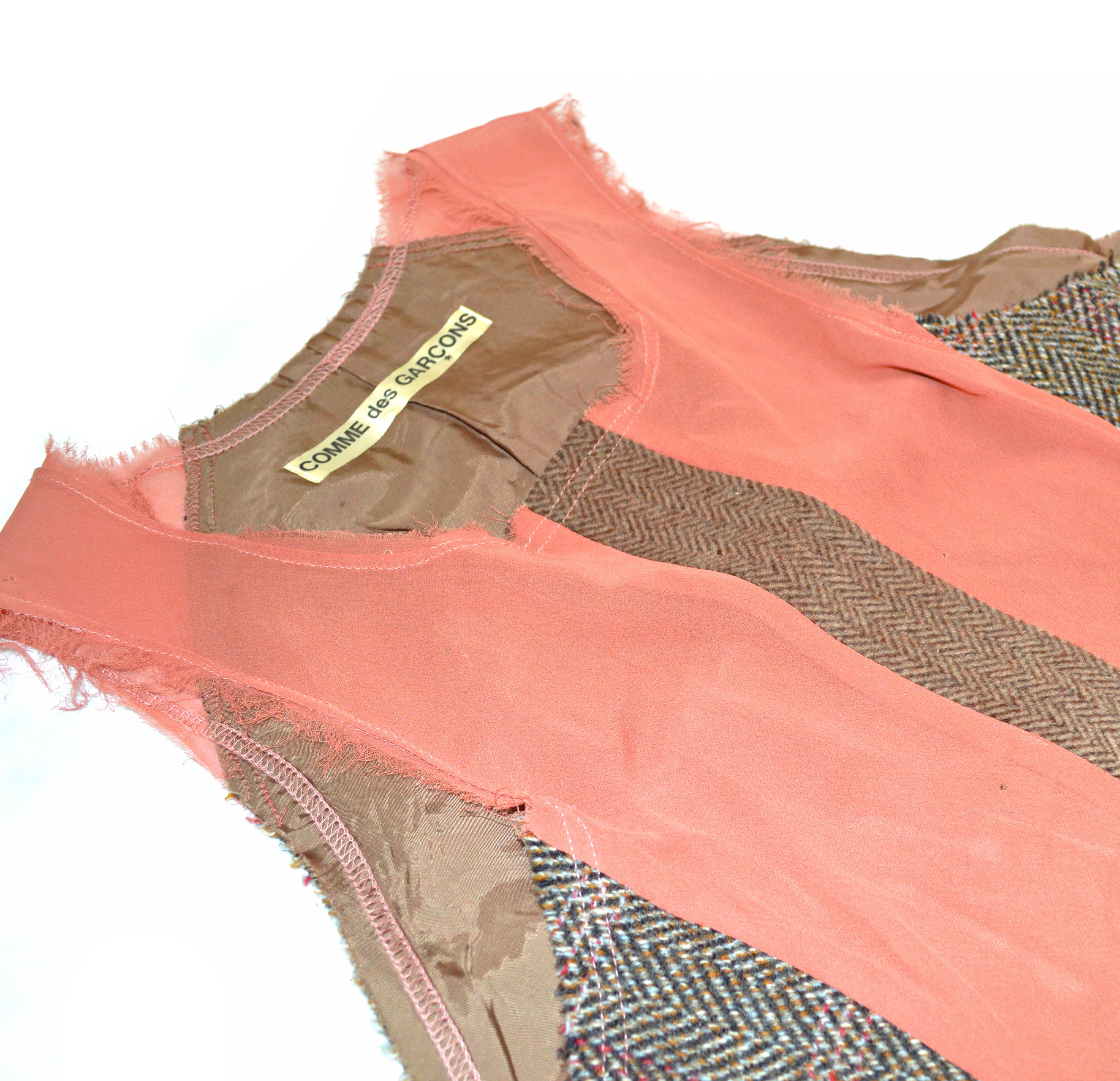 Comme des Garçons 1993 Wool Silk Dress