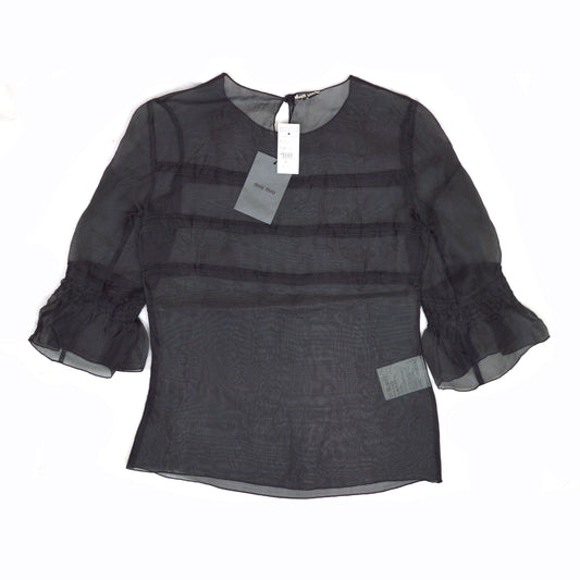 MIU MIU FW 2005 Organza blouse