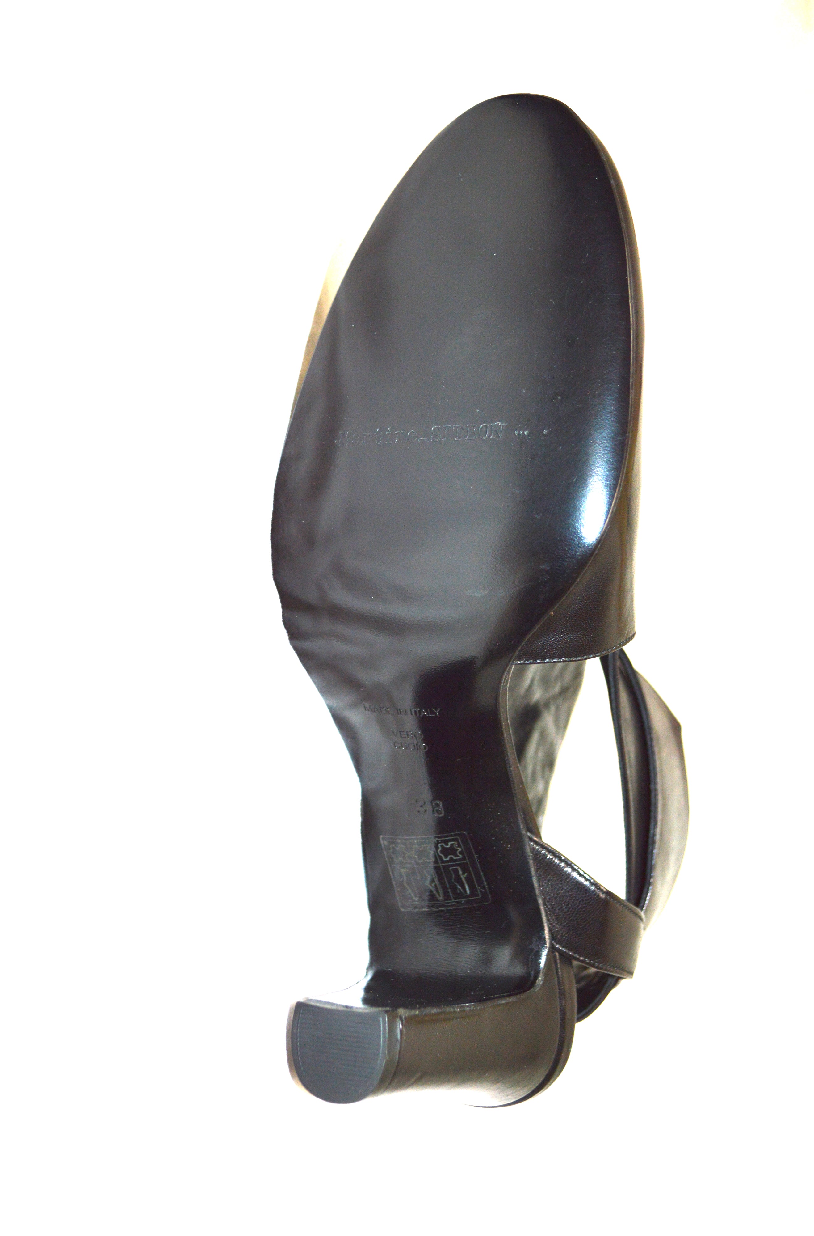 Martine Sitbon 2001 Leather Heels