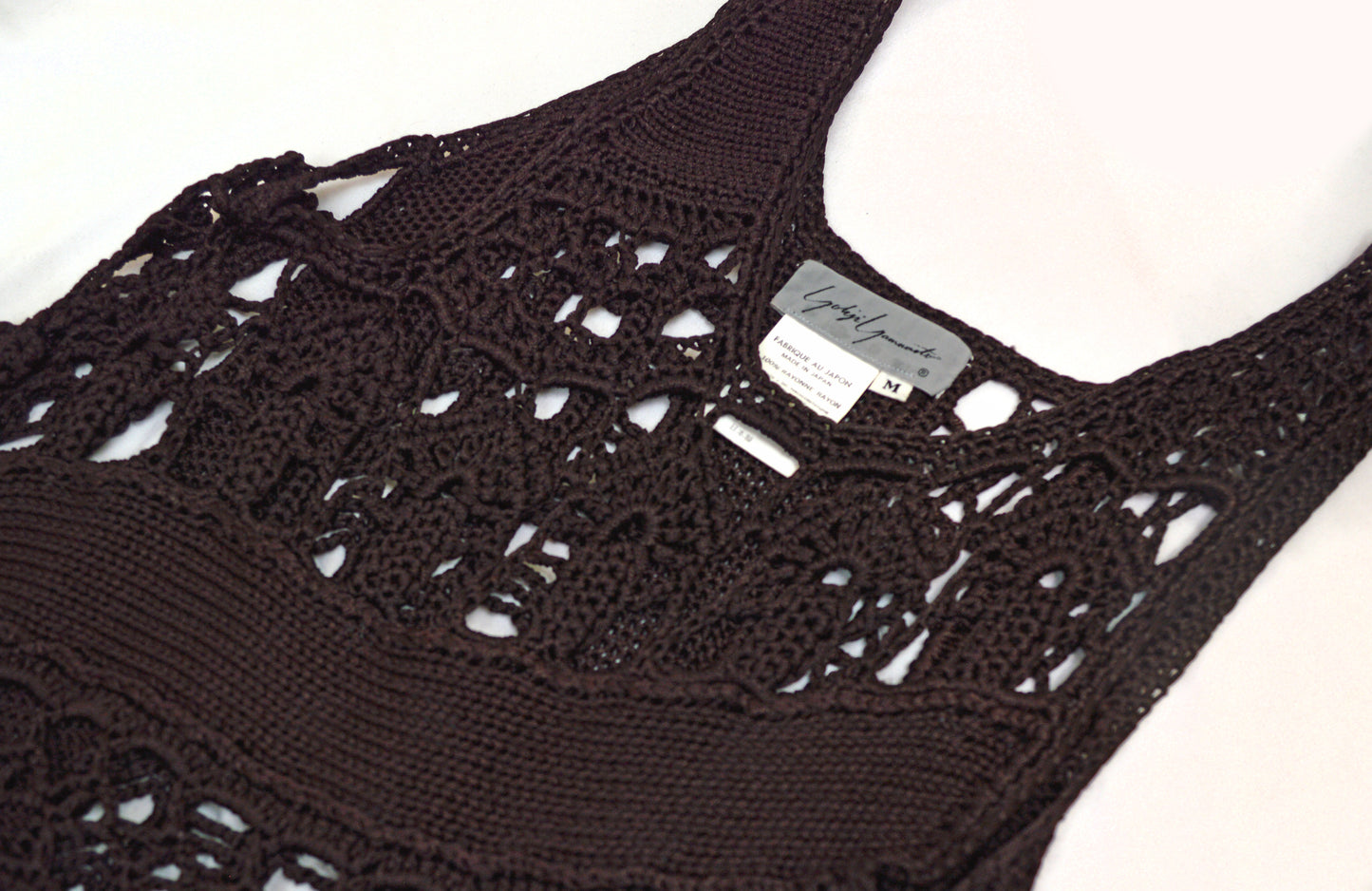 Yohji Yamamoto 1990 Crochet Dress