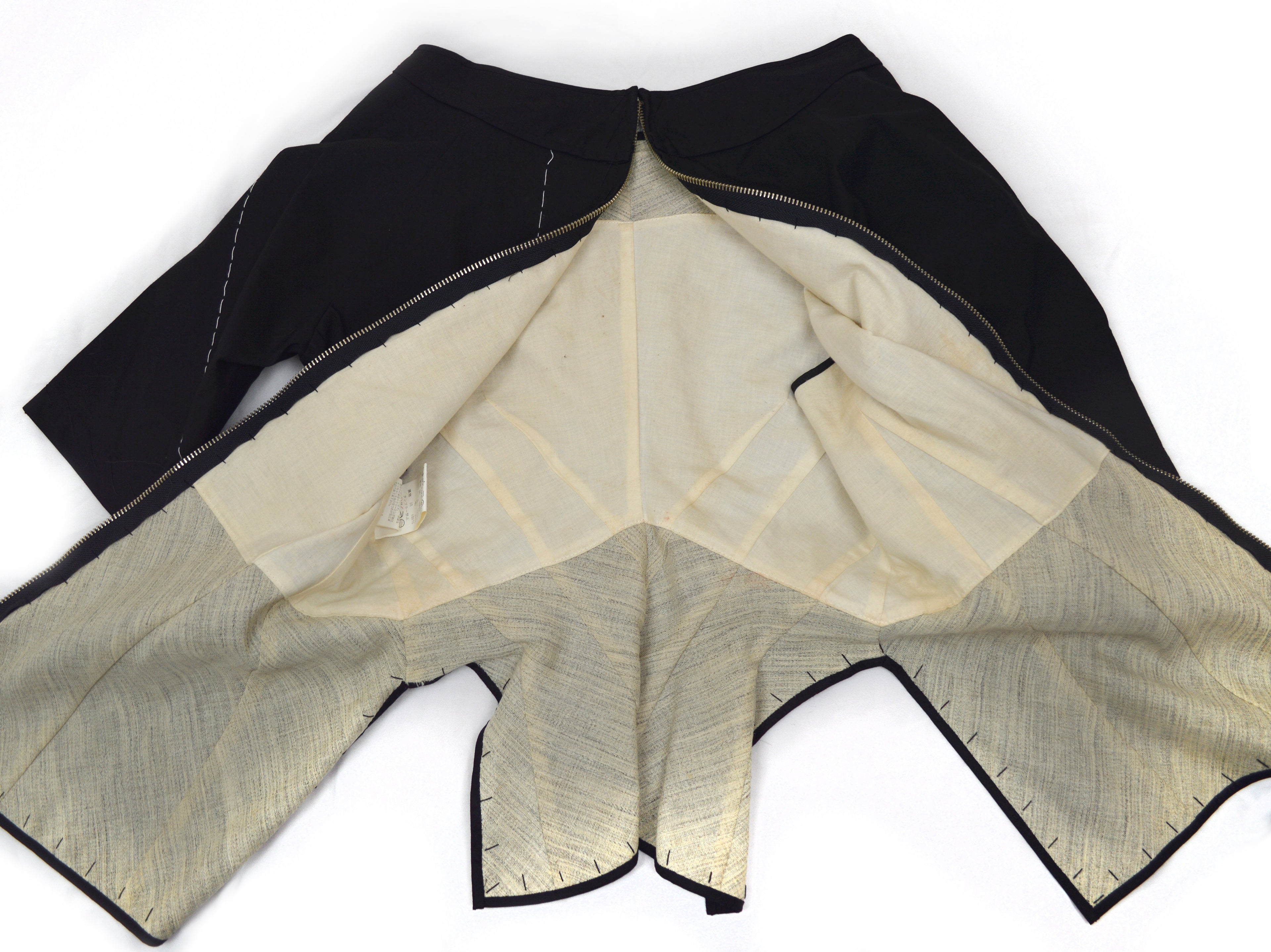 YOHJI YAMAMOTO SS 2000 Stitched Skirt Set