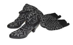 Veronique Branquinho FW 2006 Printed Knit Boots