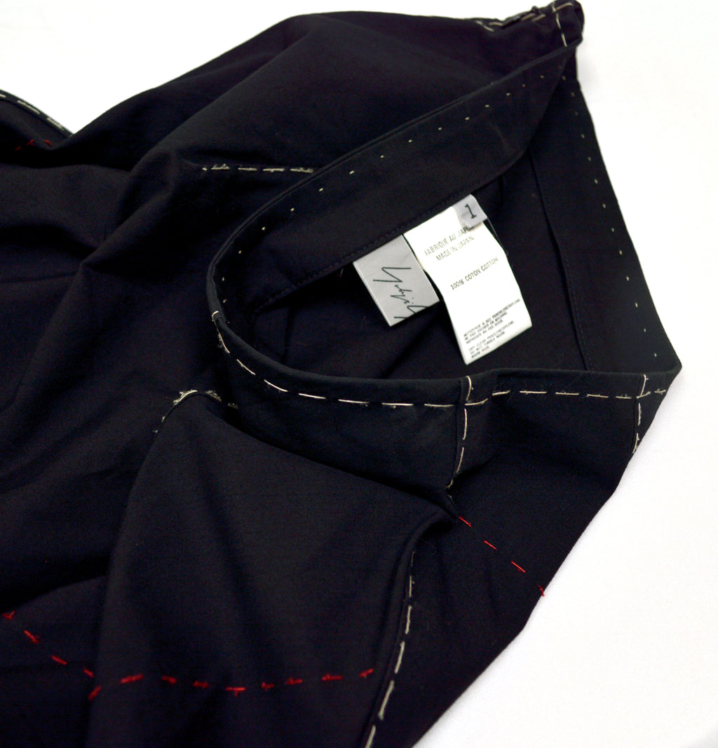 YOHJI YAMAMOTO SS 2000 Stitched Skirt Set