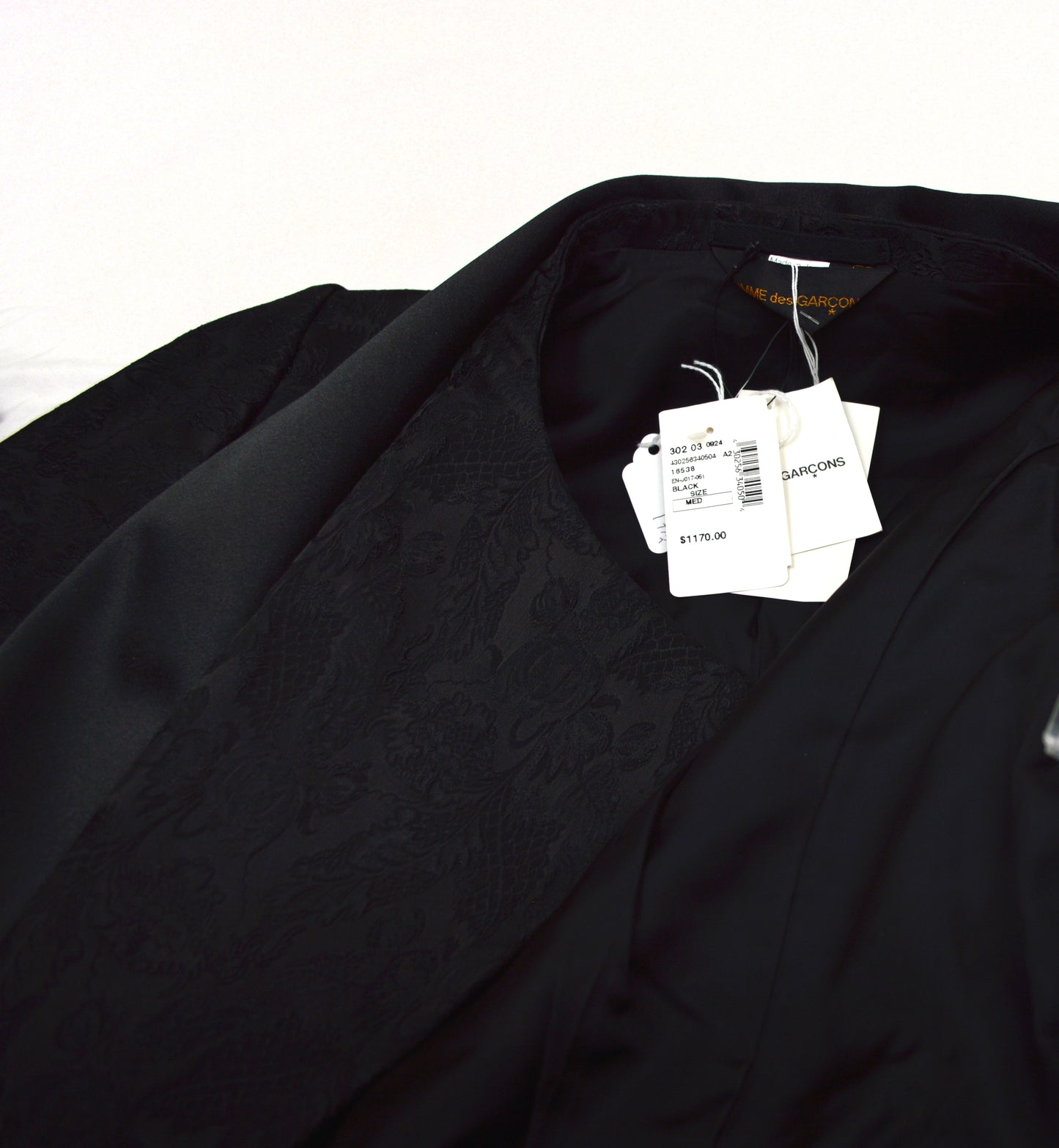 COMME DES GARCONS FW 2004 Brocade Skirt Set