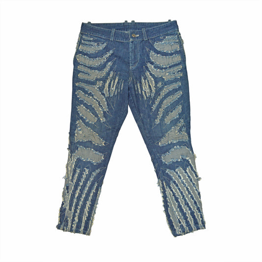 Yoshiki Hishinuma 2005 Slashed Jeans
