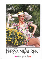 YVES SAINT LAURENT 1992 FLORAL BLOUSE