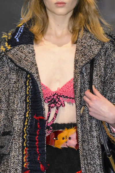 PRADA FW 2017 CROCHET TOP