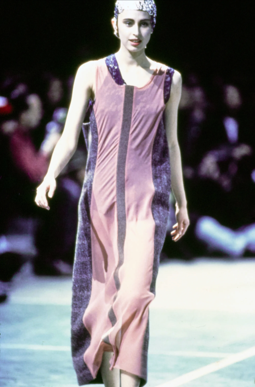 Comme des Garçons 1993 Wool Silk Dress
