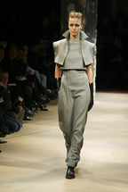 YOHJI YAMAMOTO FW 2003 Runway Wool Gingham Ensemble