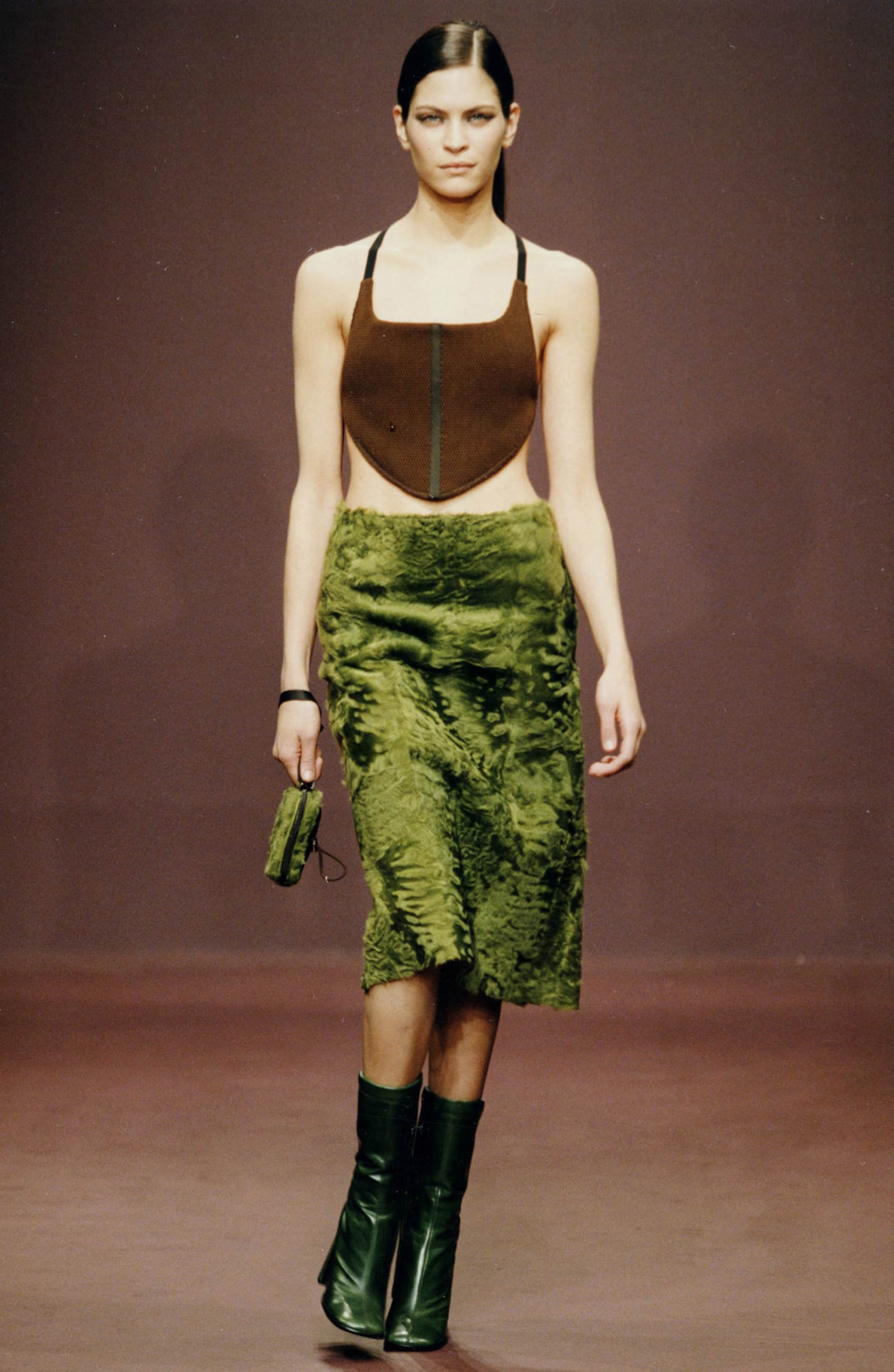 PRADA FW99 FUR SKIRT