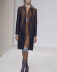 Prada FW 1996 Chiffon Silk Colorblock Dress
