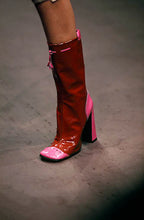 PRADA FW99 PINK PATENT BOOTS