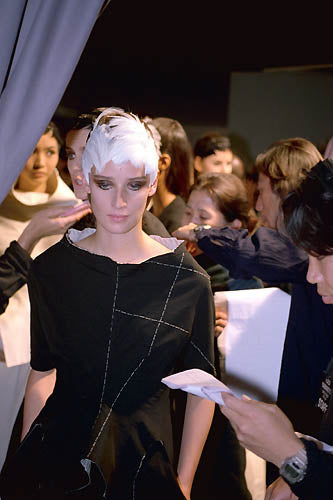 YOHJI YAMAMOTO SS 2000 Stitched Skirt Set