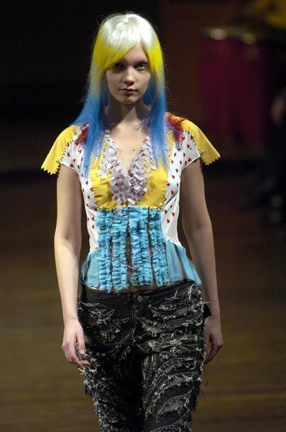 Yoshiki Hishinuma 2005 Slashed Jeans